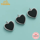 Davis 925 Sterling Silver Heart Charm Pendant for Women Kids