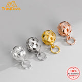 Davis 925 Sterling Silver Circular Pendant DIY Necklace Bracelet Jewelry
