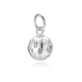 Davis 925 Sterling Silver Circular Pendant DIY Necklace Bracelet Jewelry