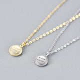 Davis 925 Silver 14K Goodluck Necklace for Women Fine Jewelry Gift