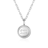 Davis 925 Silver 14K Goodluck Necklace for Women Fine Jewelry Gift