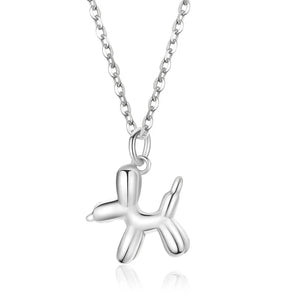TrustDavis 925 Sterling Silver Dog Necklace Wedding Jewelry