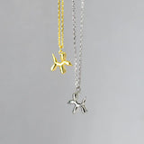 TrustDavis 925 Sterling Silver Dog Necklace Wedding Jewelry