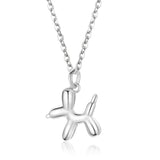 TrustDavis 925 Sterling Silver Dog Necklace Wedding Jewelry