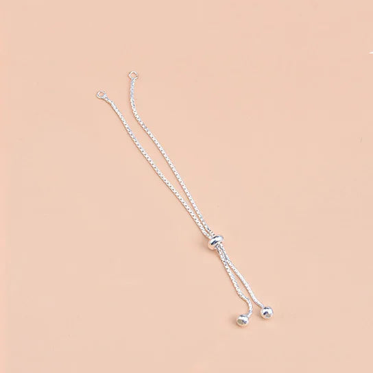 TrustDavis 925 Sterling Silver Box Chain Bracelet Fine Jewelry HY054