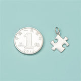 TrustDavis 925 Silver Puzzle Charm Pendant DIY Jewelry HY429