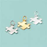 TrustDavis 925 Silver Puzzle Charm Pendant DIY Jewelry HY429