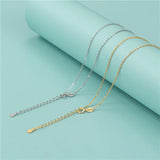 TrustDavis Sterling Silver Cross Chain Necklace DIY Jewelry HY186