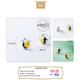 Real 925 Sterling Silver Bees Stud Earrings For Women Wedding Party S925 Earring