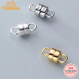 TrustDavis 925 Sterling Silver Magnet Bracelet Necklace DIY Accessories