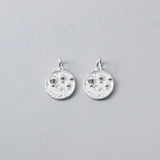 Real 925 Sterling Silver Hot Air Balloon Charm Pendant