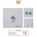 Real 925 Sterling Silver Hot Air Balloon Charm Pendant