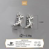 Davis 925 Sterling Silver Dinosaurs Pendant DIY Necklace Bracelet