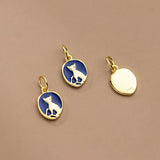 TrustDavis 925 Silver Cat Pendant DIY Necklace Fine Jewelry