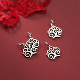 TrustDavis 925 Sterling Silver Tree Charm Pendant DIY Jewelry Gift