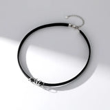 Davis 925 Silver Choker Necklace For Women