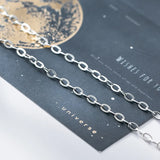 Davis 925 Sterling Silver Chain Anklet for Women