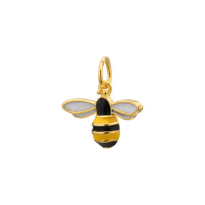 TrustDavis 925 Sterling Silver Bees Charm Pendant DIY Jewelry
