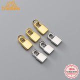 TrustDavis 925 Sterling Silver Lock Charm Pendant DIY Bracelet Necklace