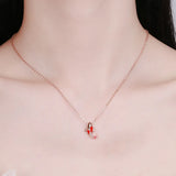 Davis 925 Sterling Silver Lucky Koi Fish Pendant DIY Necklace Accessories