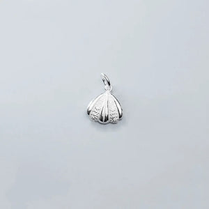 TrustDavis 925 Silver Mermaid Tail CZ Charm Pendant Fine Jewelry