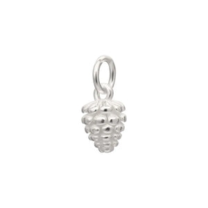 TrustDavis 925 Sterling Silver Mini Pine Cones Charm Pendant