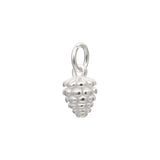 TrustDavis 925 Sterling Silver Mini Pine Cones Charm Pendant