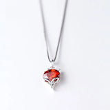 TrustDavis 925 Sterling Silver Fox CZ Charm Pendant DIY Jewelry