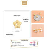 Genuine 925 Silver Moon Star Charm Beads Pendant DIY Fine Jewelry