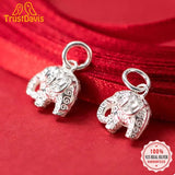 TrustDavis Sweet Elephant Charm Pendant DIY Accessories Jewelry