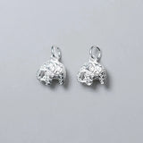 TrustDavis Sweet Elephant Charm Pendant DIY Accessories Jewelry