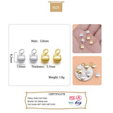 TrustDavis 925 Silver Mini Cat Charm Pendant DIY Accessories