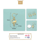 TrustDavis 925 Sterling Silver Retro Ear Hooks DIY Jewelry HY333