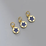 TrustDavis 925 Silver Star Pendant Necklace Bracelet Accessory HY893