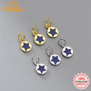 TrustDavis 925 Silver Star Pendant Necklace Bracelet Accessory HY893
