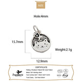 925 Sterling Silver Cat Fish Pendant DIY Necklace Bracelet Jewelry