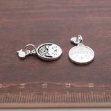 925 Sterling Silver Cat Fish Pendant DIY Necklace Bracelet Jewelry