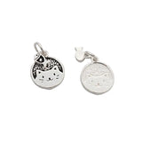 925 Sterling Silver Cat Fish Pendant DIY Necklace Bracelet Jewelry