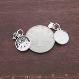 925 Sterling Silver Cat Fish Pendant DIY Necklace Bracelet Jewelry