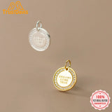 TrustDavis 925 Sterling Silver Dreams Come True Charm Pendant