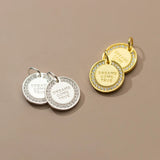 TrustDavis 925 Sterling Silver Dreams Come True Charm Pendant