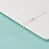 TrustDavis 925 Silver Chain Bracelet DIY Accessory HY185