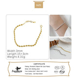 TrustDavis 925 Silver 3mm Beads Choker Necklace For Women Girls DA3158