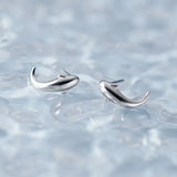TrustDavis Dolphin Stud Earrings For Daughter