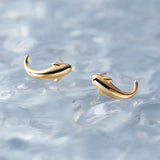 TrustDavis Dolphin Stud Earrings For Daughter