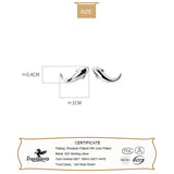 TrustDavis Dolphin Stud Earrings For Daughter