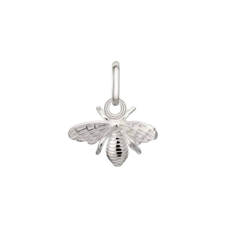TrustDavis 925 Silver 3D Busy Bees Charm Pendant DIY Jewelry DZ117