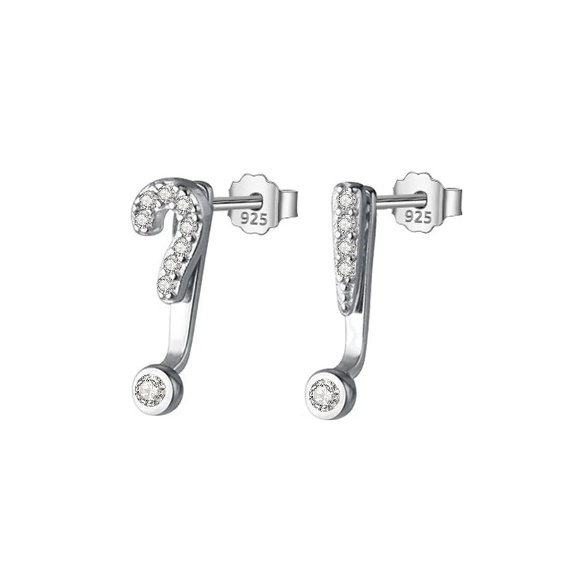 TrustDavis 925 Silver Sweet CZ Stud Earrings For Women Wedding Party