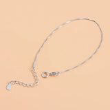 925 Sterling Silver Sweet Box Chain Charms for Bracelet DIY Jewelry HY067