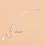 925 Sterling Silver Sweet Box Chain Charms for Bracelet DIY Jewelry HY067